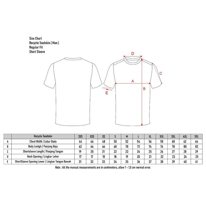 Duraking Jersey Olahraga Pria Toadskin Recycle