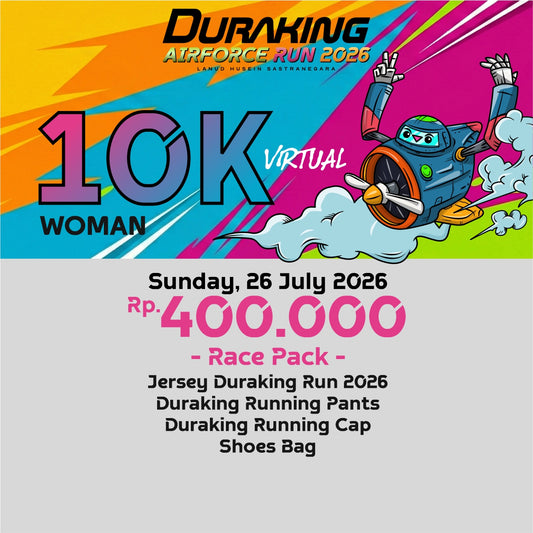 Duraking Air Force Run 2026 VIRTUAL Woman 10K