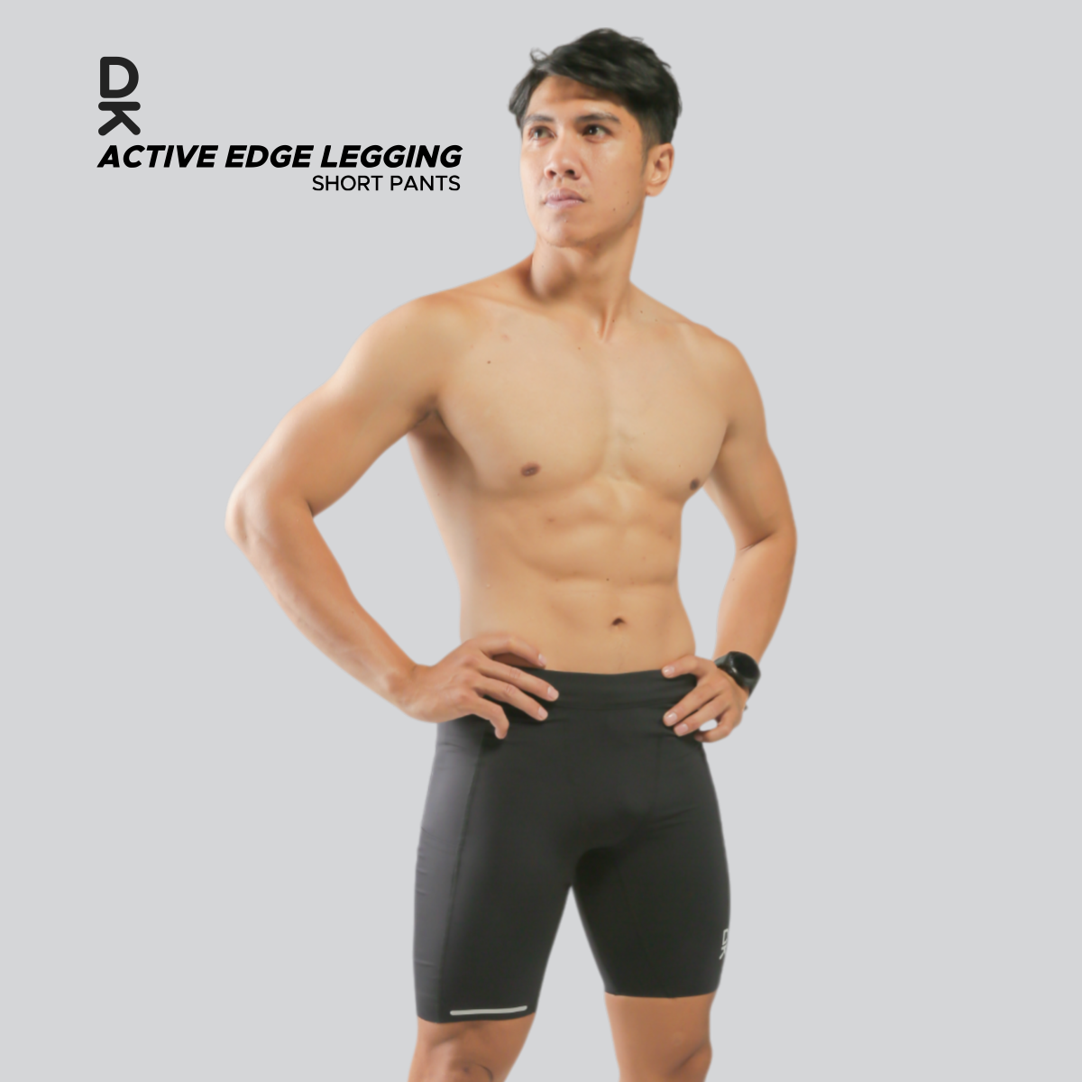 Duraking Celana Legging Compression Active Olahraga Pria - Edge