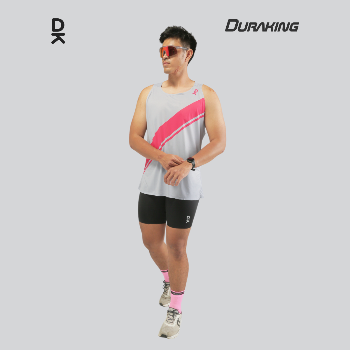 Duraking Singlet Lari Pria AD Pro Series