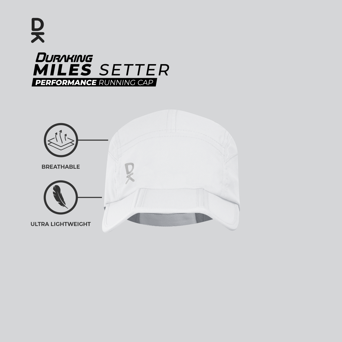 Duraking Topi Lari - Miles Setter Running Cap