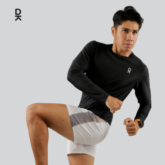 Duraking Jersey Olahraga Pria Lengan Panjang Ultra Light Series dryfit