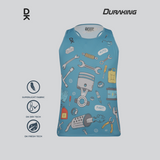 Duraking Singlet Olahraga Pria Superlight - Clip Art