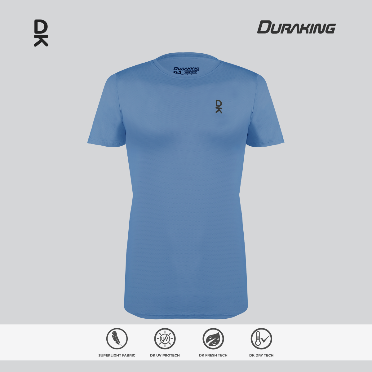 Duraking Jersey Olahraga Wanita Shotrsleeve Super Light Series Upgraded