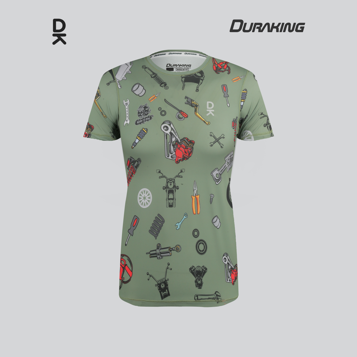 Duraking Jersey Olahraga Wanita Superlight - Clip Art