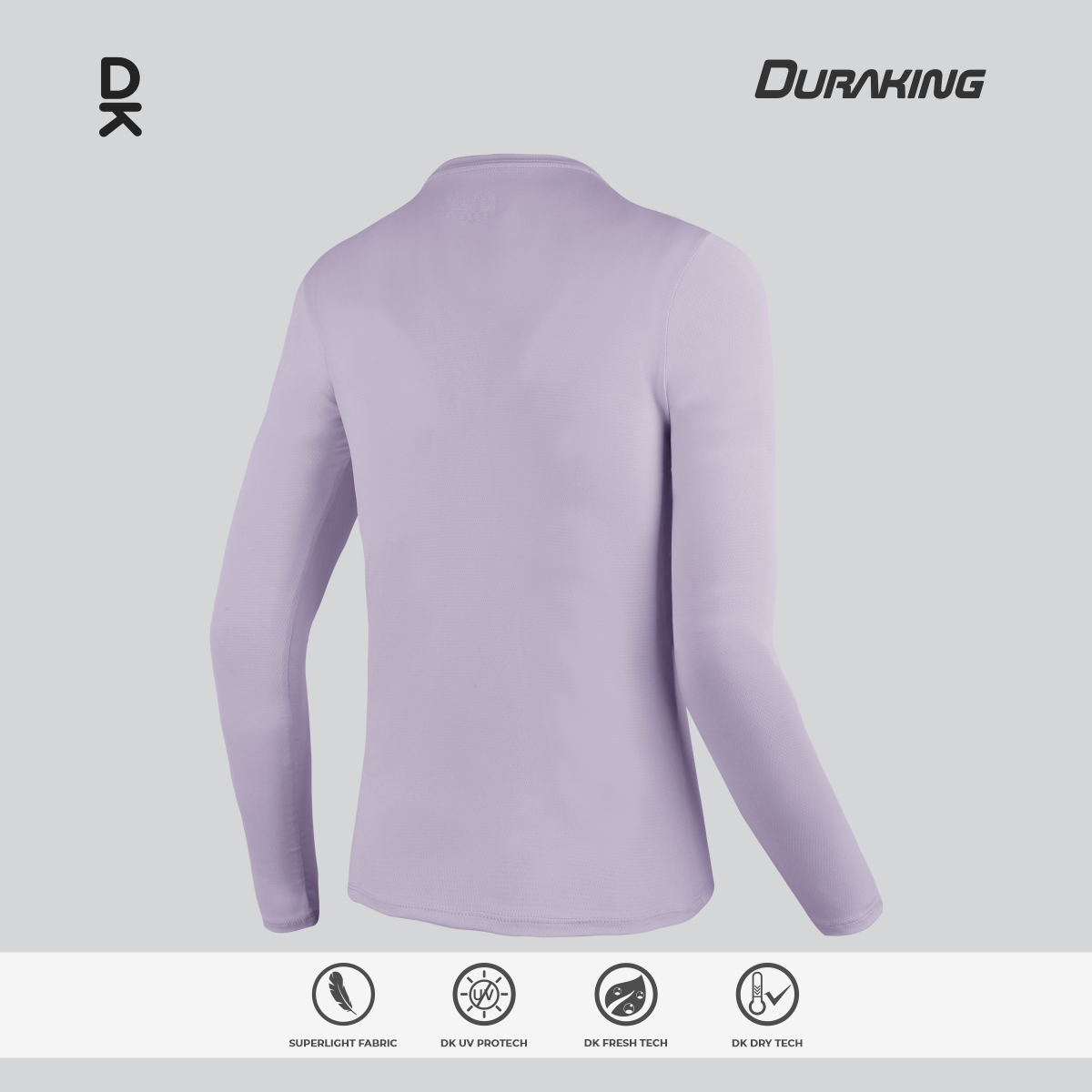 Duraking Jersey Olahraga Wanita Longsleeve Super Light Series Upgraded