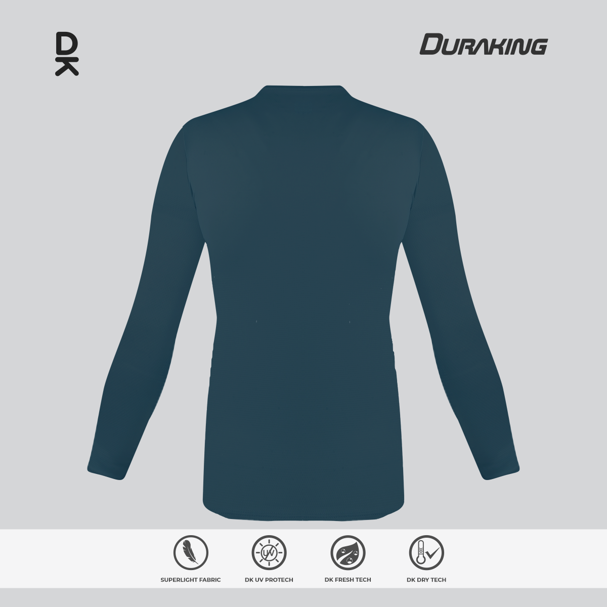 Duraking Jersey Olahraga Wanita Longsleeve Super Light Series Upgraded