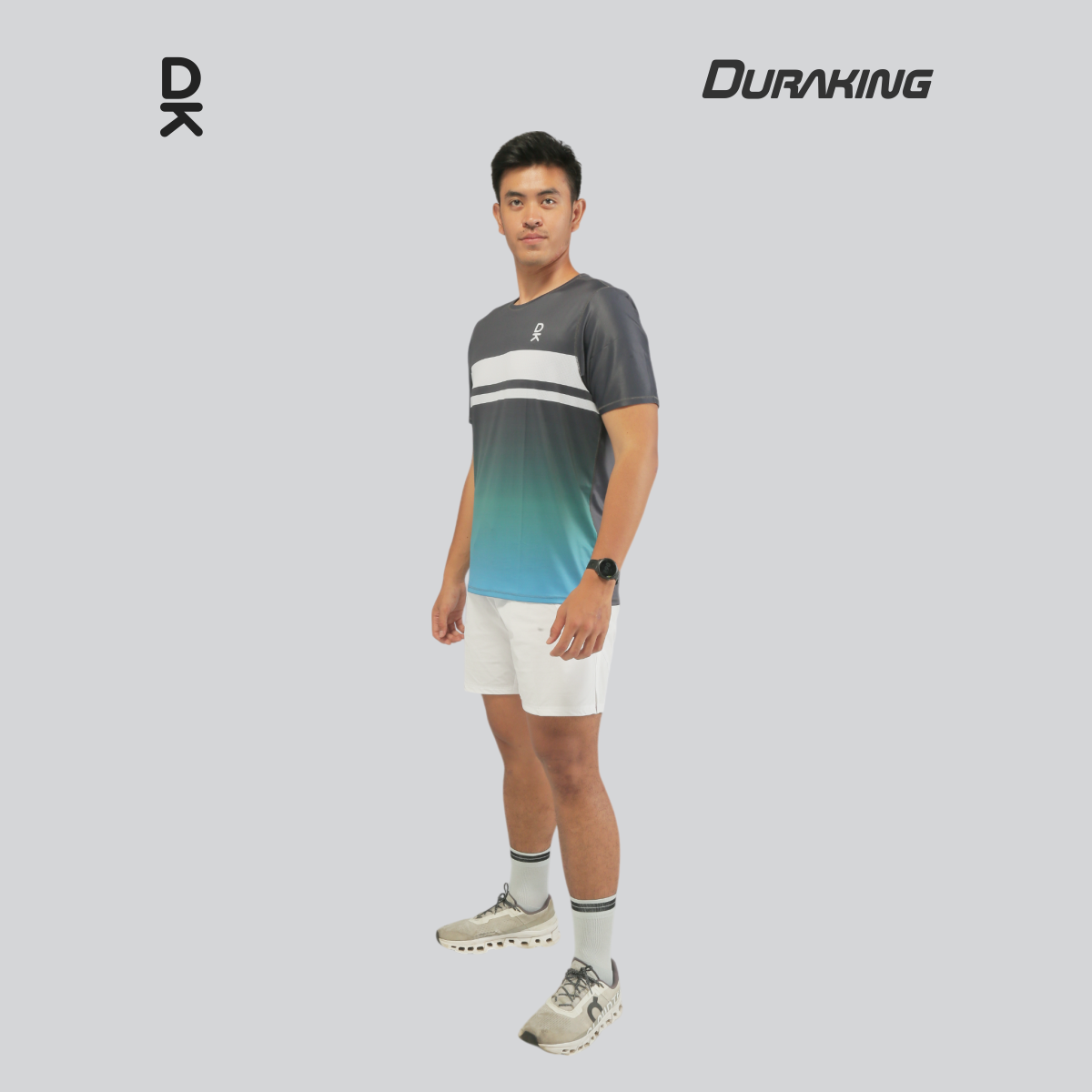 Duraking Jersey Lari Pria Lengan Pendek Super Light - Ad Pro Series