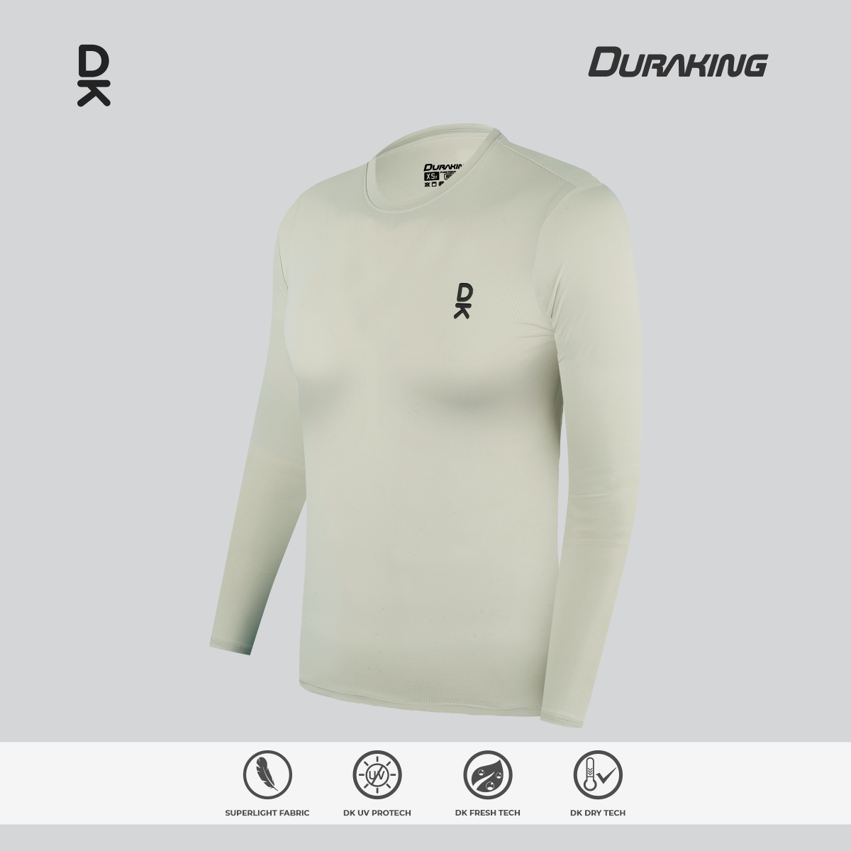 Duraking Jersey Olahraga Wanita Longsleeve Super Light Series Upgraded