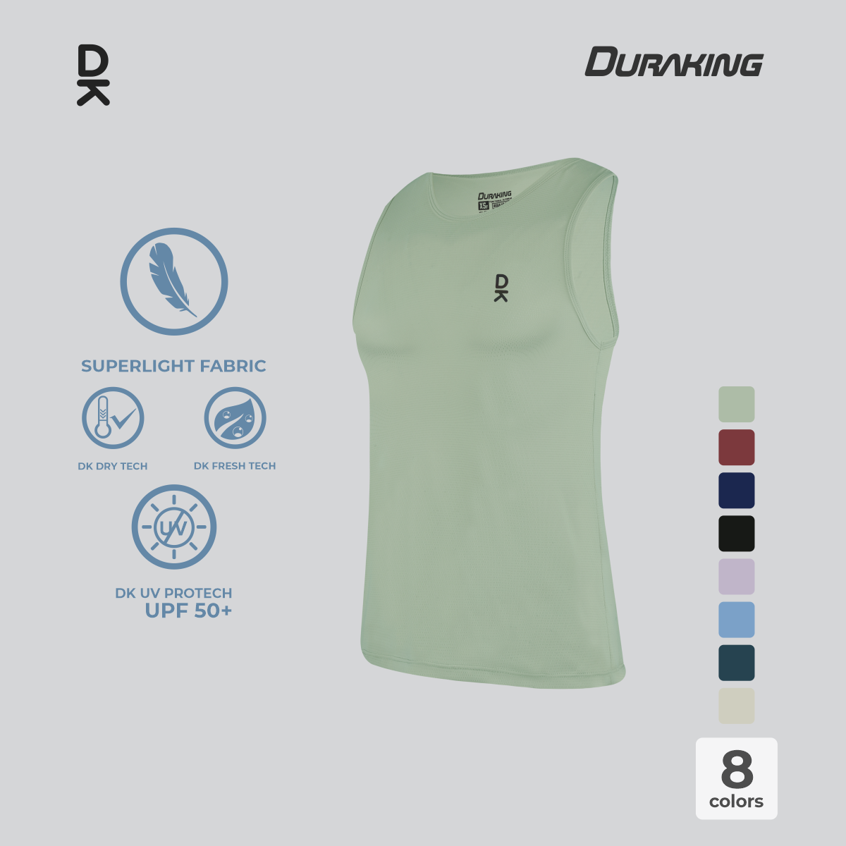 Duraking Singlet Olahraga Wanita Superlight Weight Series Upgraded