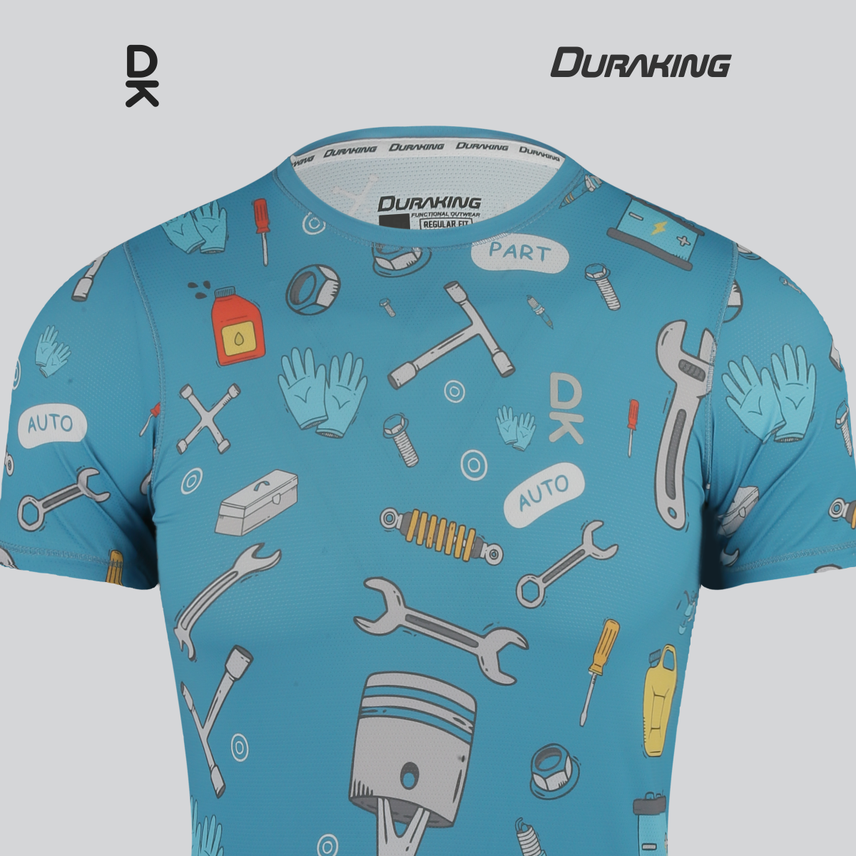 Duraking Jersey Olahraga Pria Superlight - Clip Art