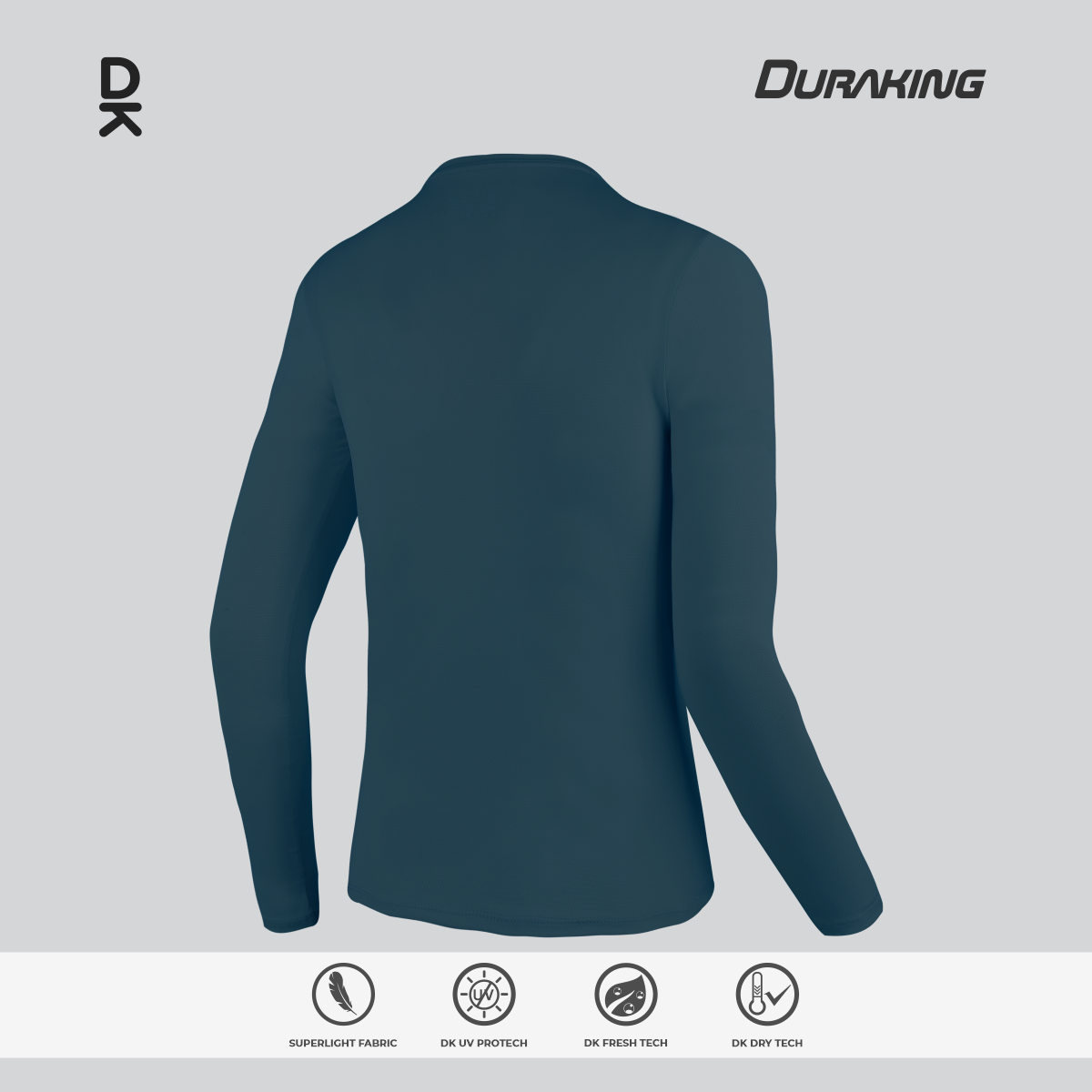 Duraking Jersey Olahraga Wanita Longsleeve Super Light Series Upgraded