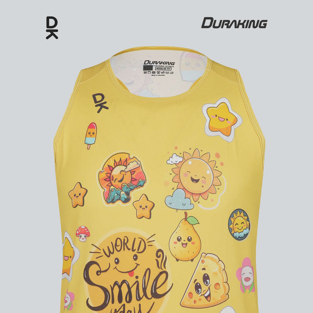 Duraking Singlet Olahraga Pria Superlight - Clip Art