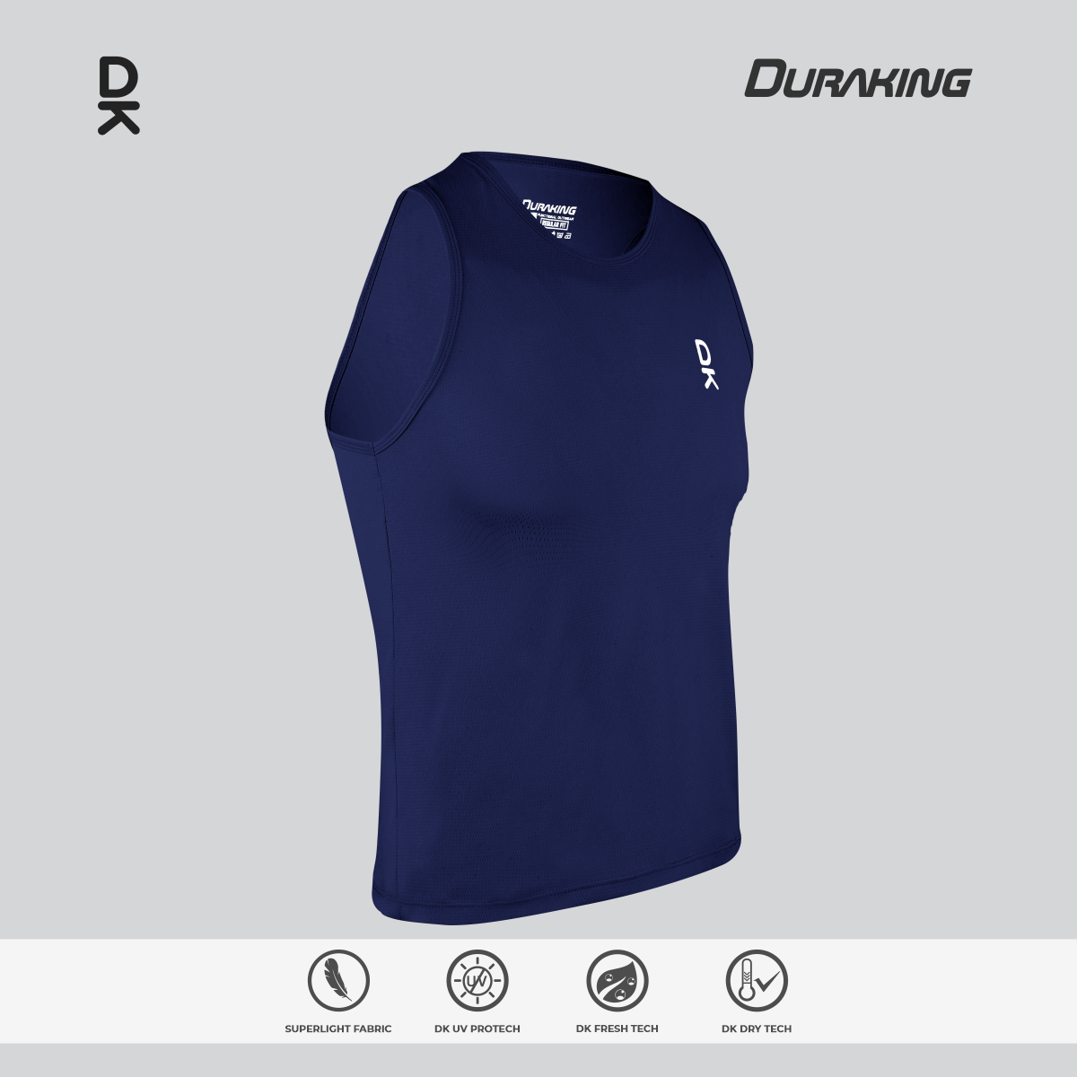 Duraking Singlet Olahraga Pria Superlight Weight Series Upgraded