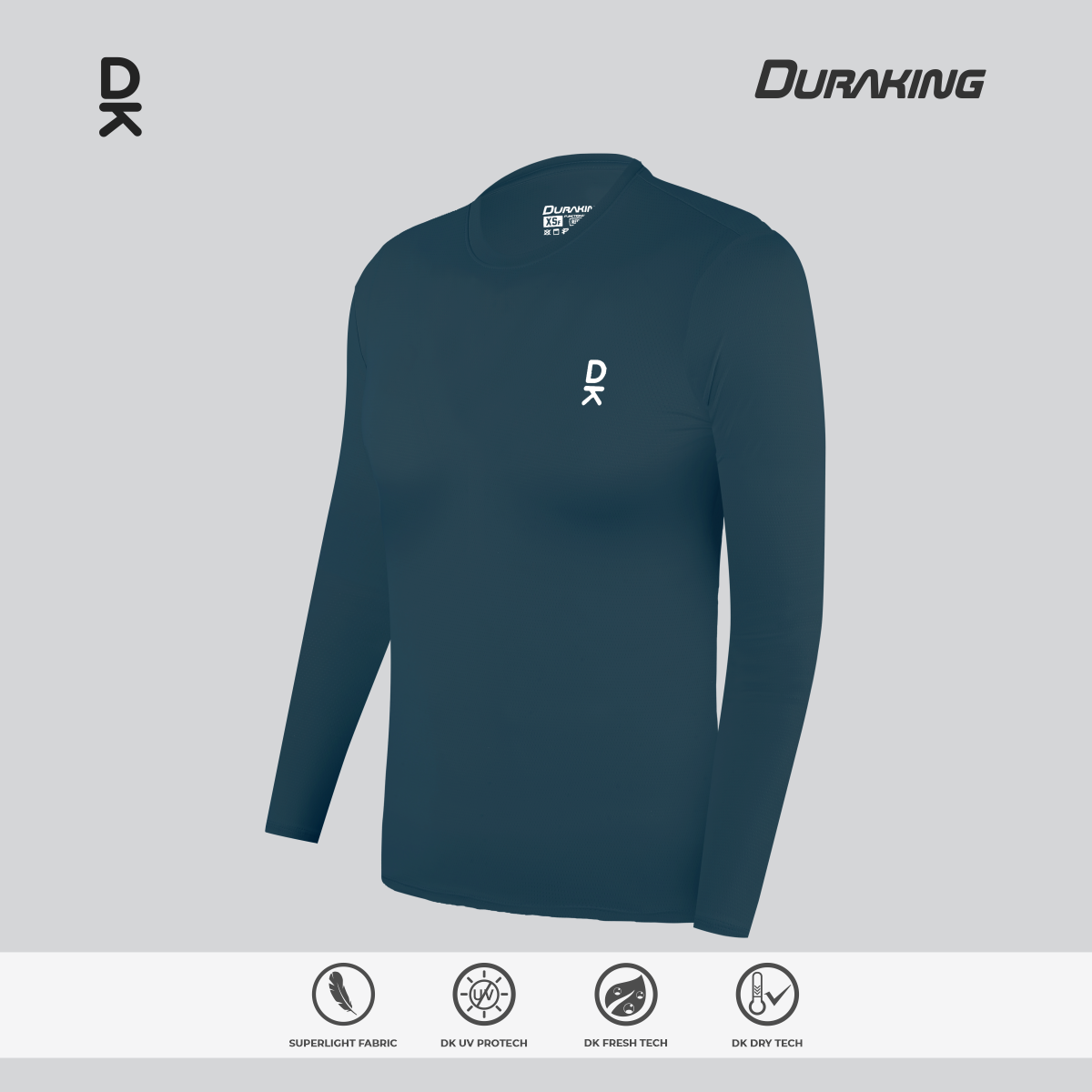 Duraking Jersey Olahraga Wanita Longsleeve Super Light Series Upgraded