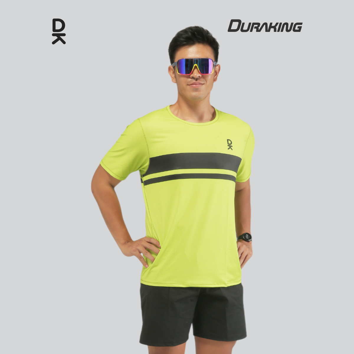 Duraking Jersey Lari Pria Lengan Pendek Super Light - Ad Pro Series