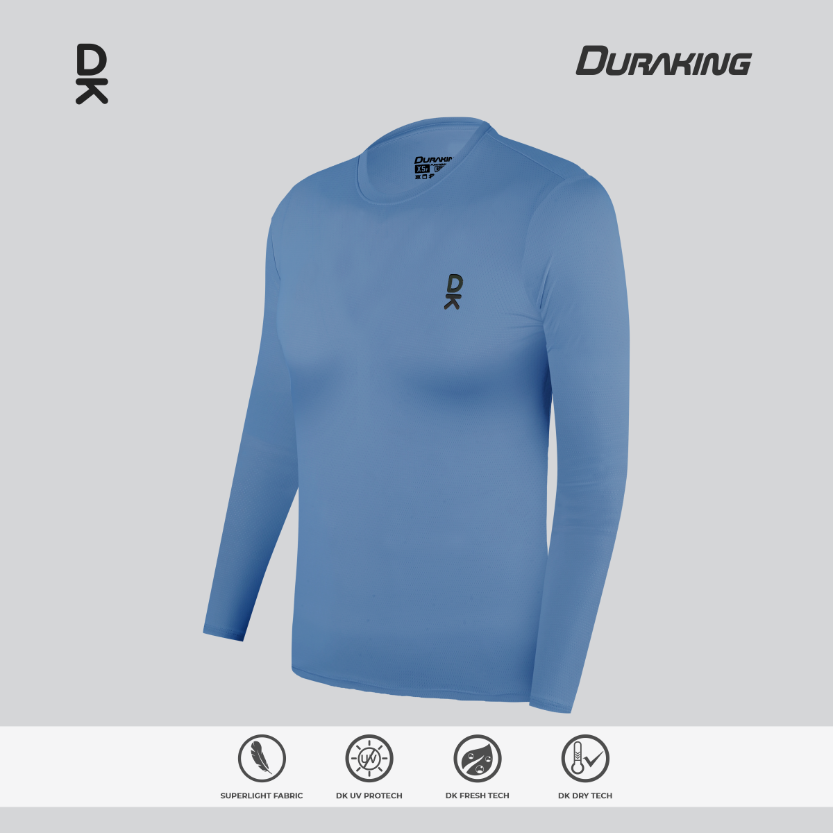 Duraking Jersey Olahraga Wanita Longsleeve Super Light Series Upgraded