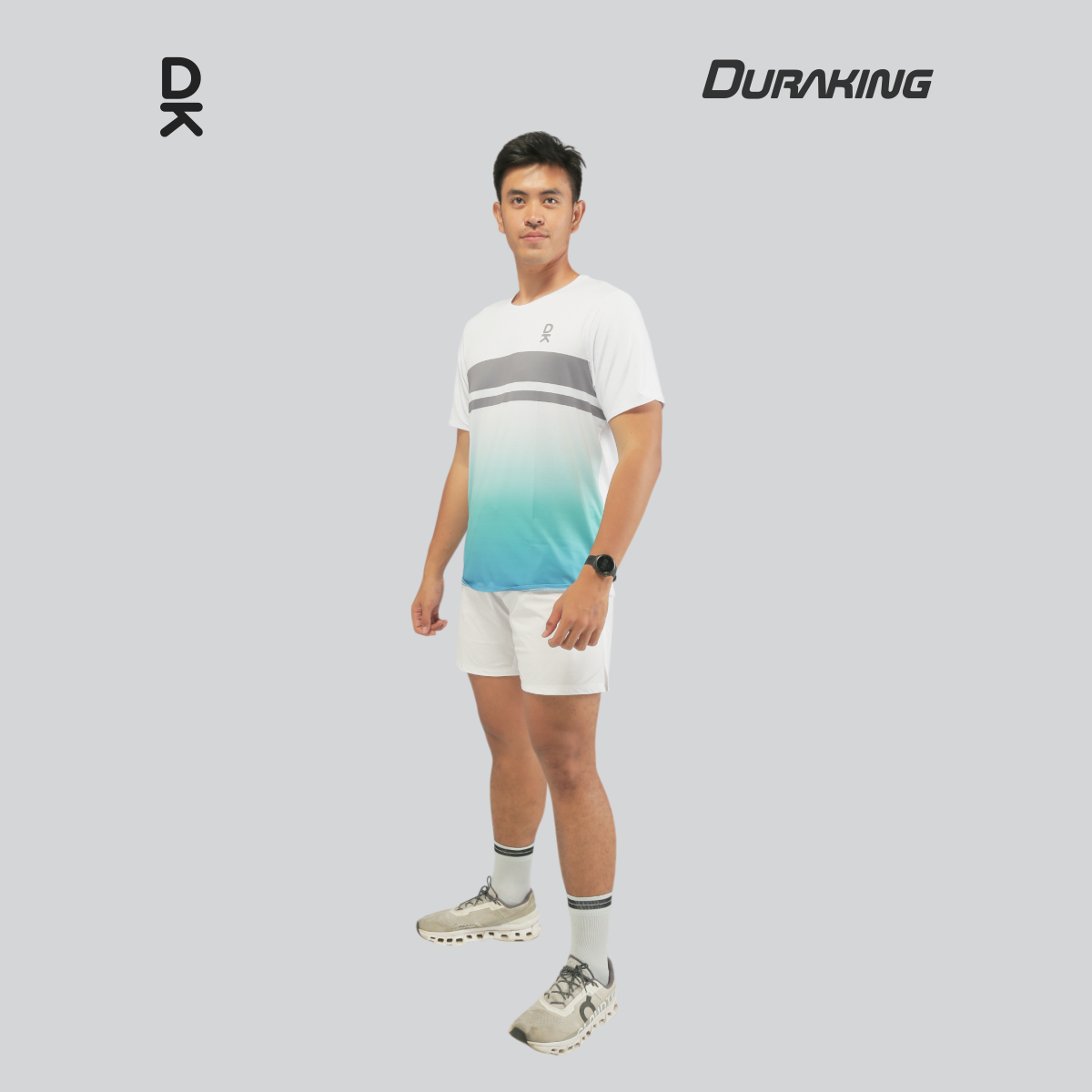 Duraking Jersey Lari Pria Lengan Pendek Super Light - Ad Pro Series