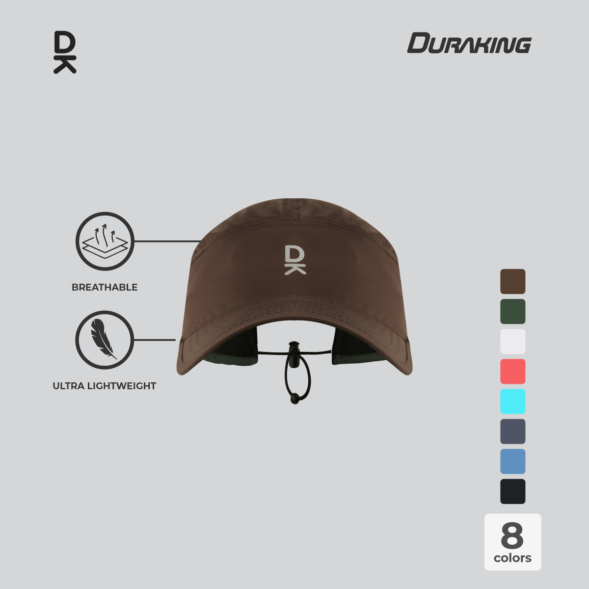 Duraking Topi Lari - Trail Blazer Running Cap