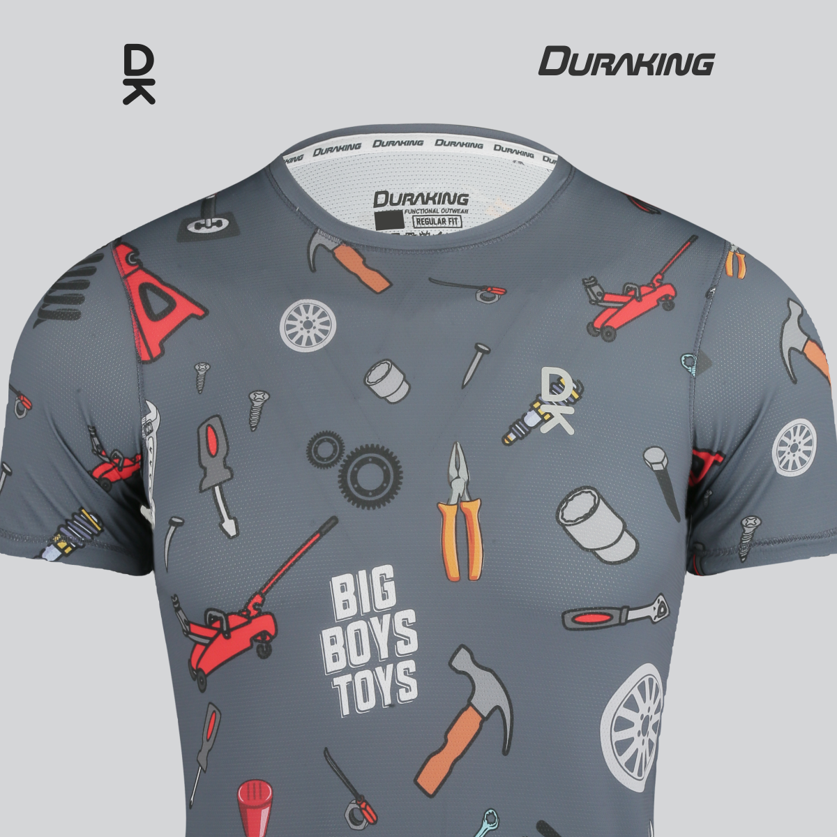 Duraking Jersey Olahraga Pria Superlight - Clip Art