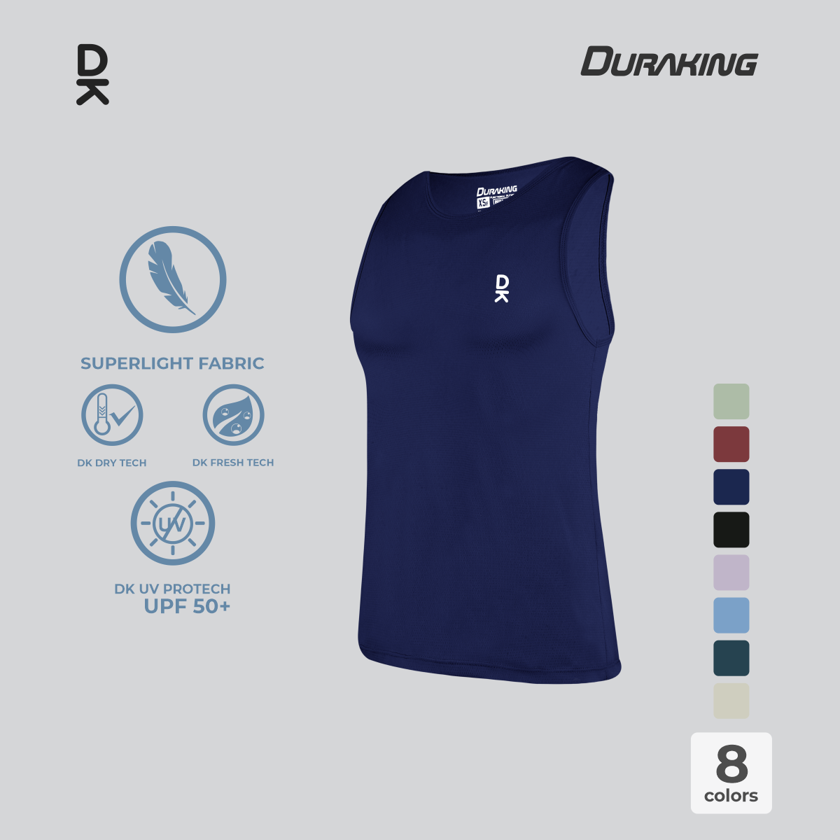 Duraking Singlet Olahraga Wanita Superlight Weight Series Upgraded