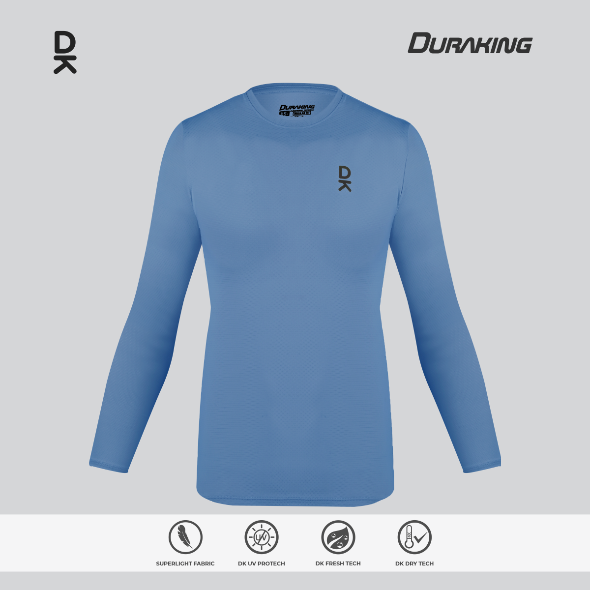 Duraking Jersey Olahraga Wanita Longsleeve Super Light Series Upgraded