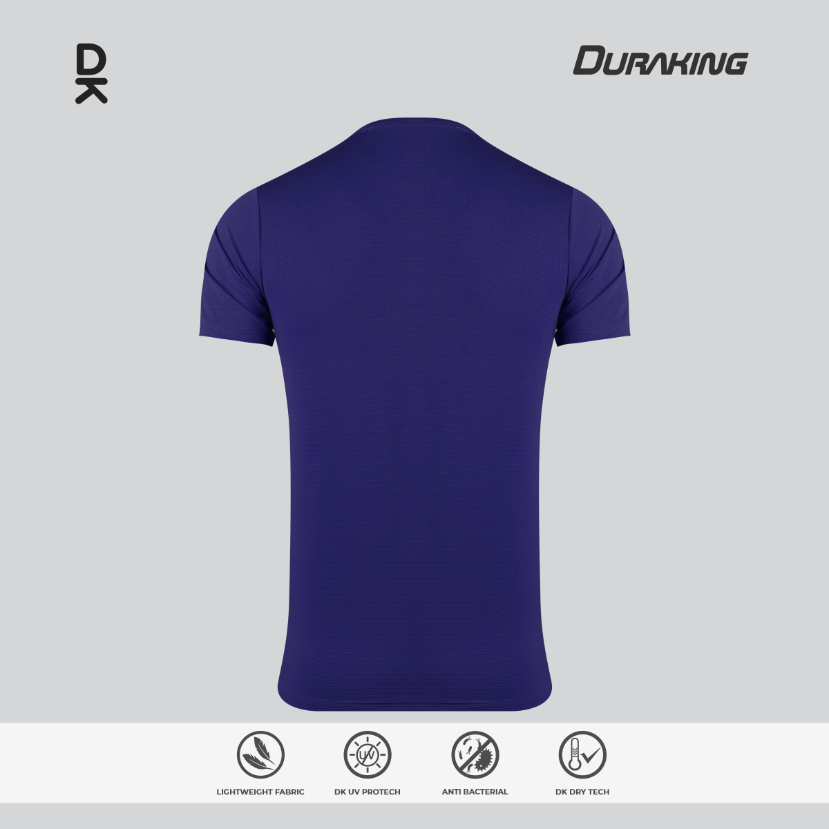 Duraking Baju Lengan Pendek Olahraga Pria Light Weight Basic
