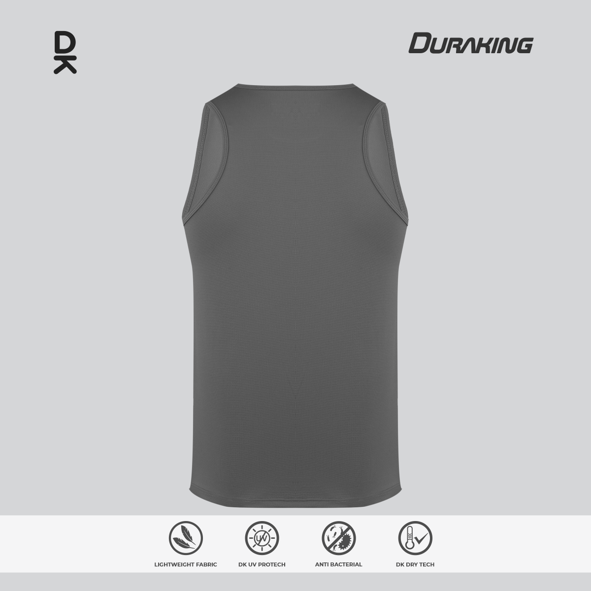 Duraking Singlet Olahraga Pria Light Weight Basic