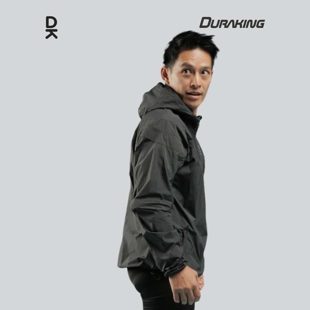 Duraking Jaket Windbreaker Pria Nylon - Aeroshield