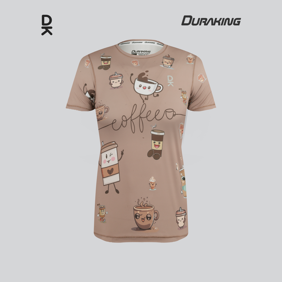 Duraking Jersey Olahraga Wanita Superlight - Clip Art
