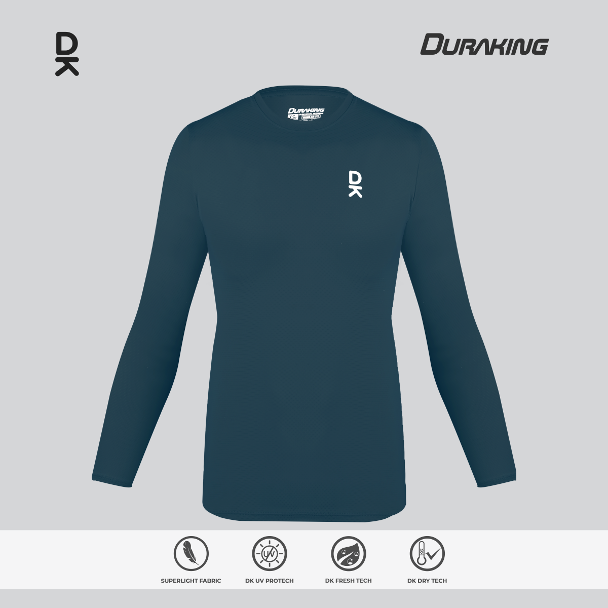 Duraking Jersey Olahraga Wanita Longsleeve Super Light Series Upgraded