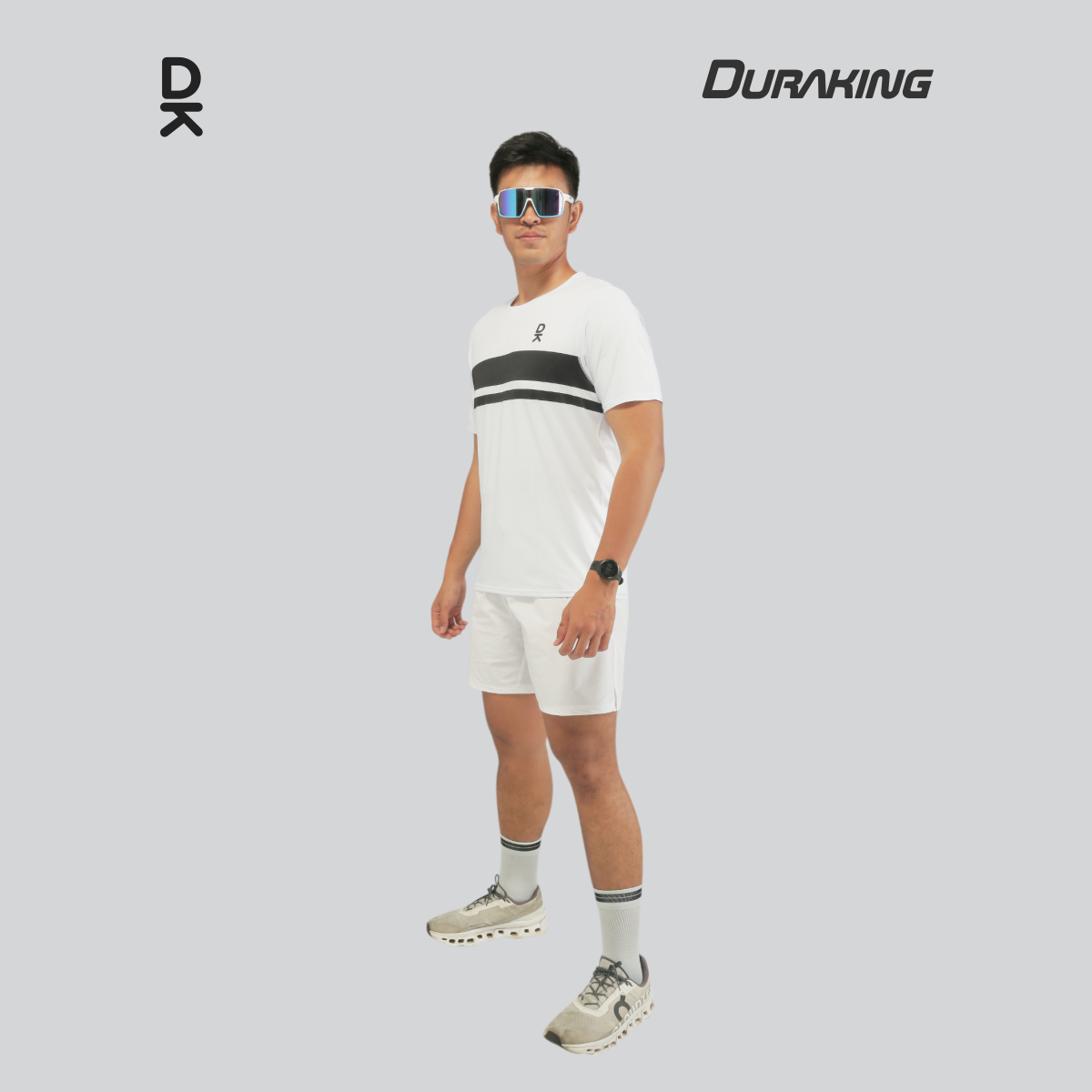 Duraking Jersey Lari Pria Lengan Pendek Super Light - Ad Pro Series