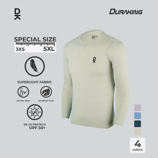 Duraking Jersey Olahraga Pria Longsleeve Super Light Series Upgraded