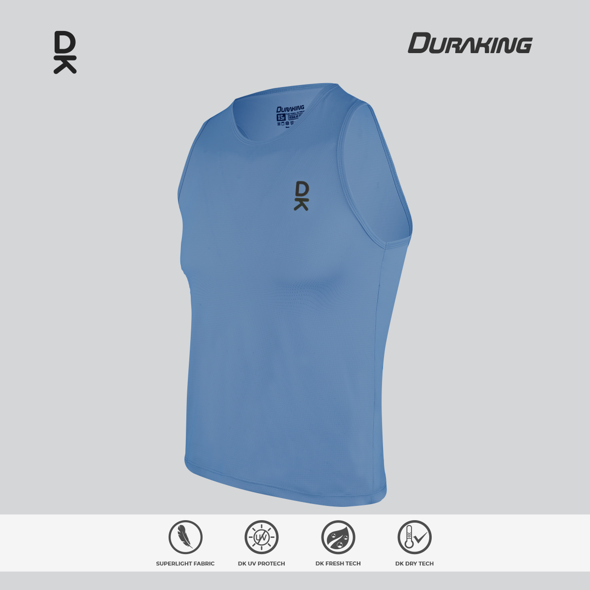 Duraking Singlet Olahraga Pria Superlight Weight Series Upgraded