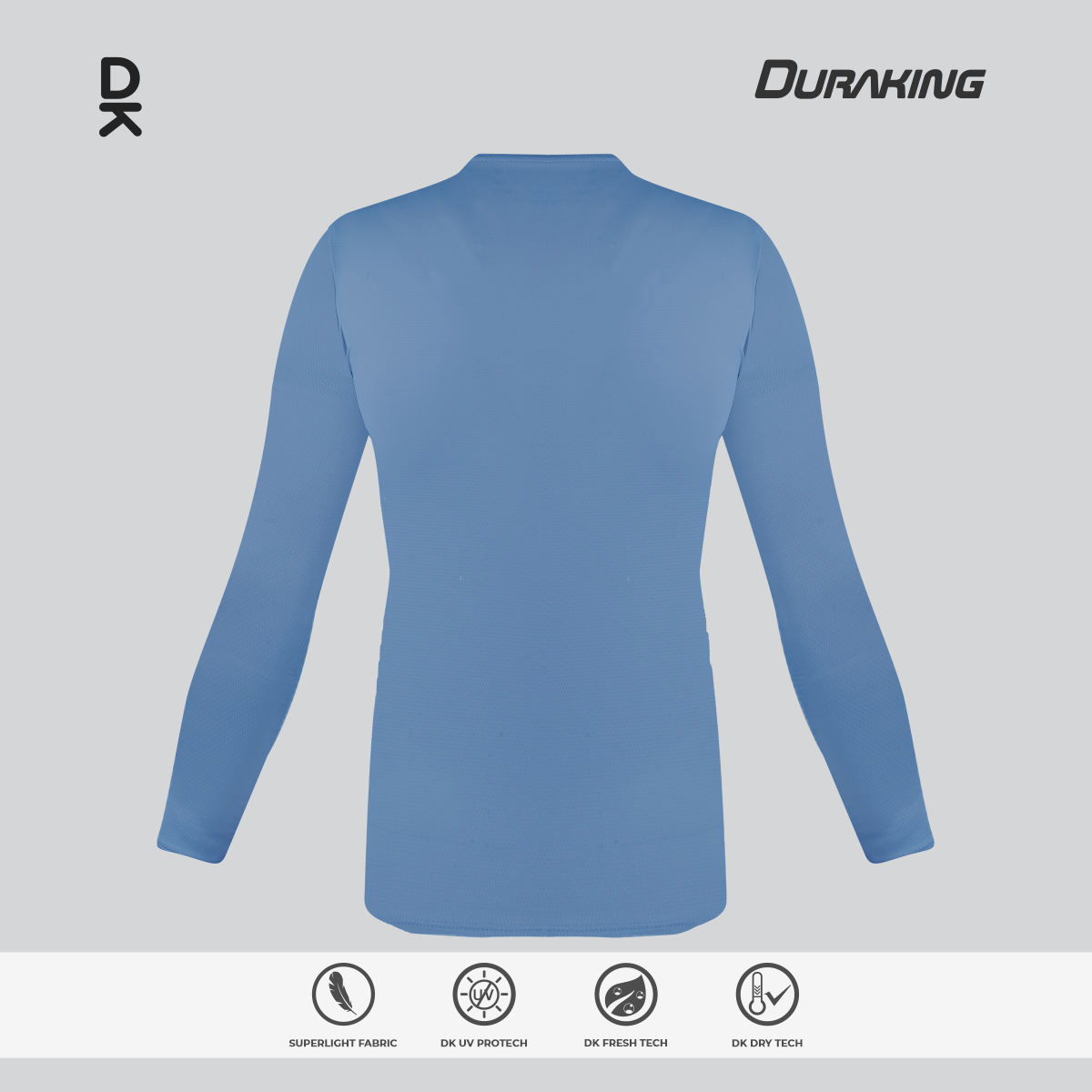 Duraking Jersey Olahraga Wanita Longsleeve Super Light Series Upgraded