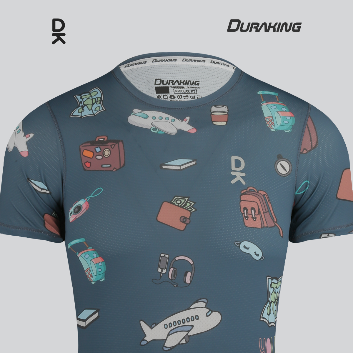 Duraking Jersey Olahraga Pria Superlight - Clip Art