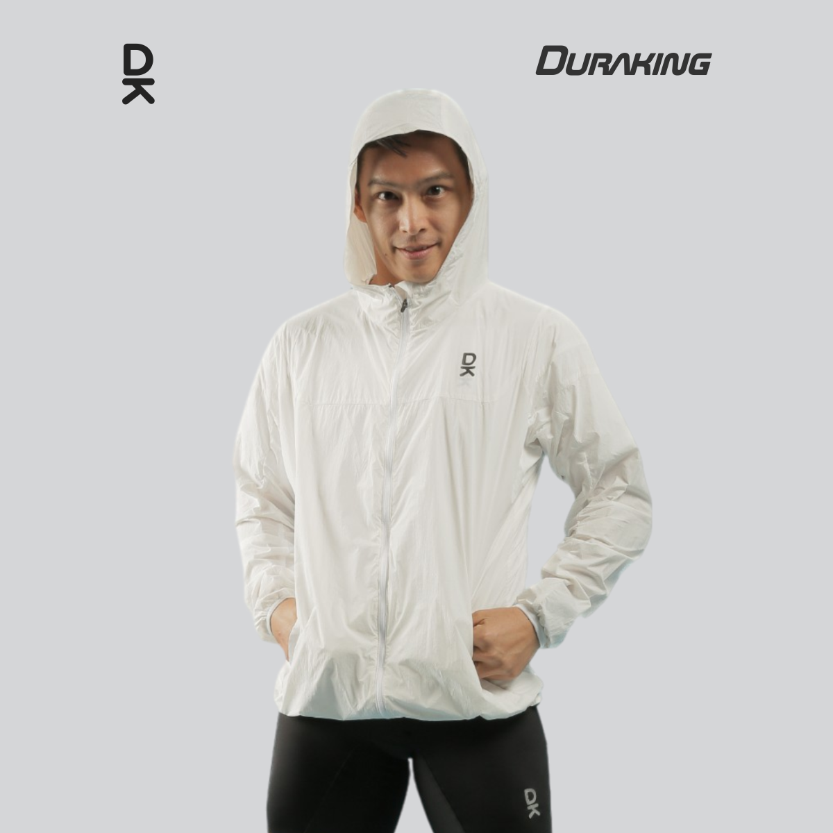 Duraking Jaket Windbreaker Pria Nylon - Aeroshield
