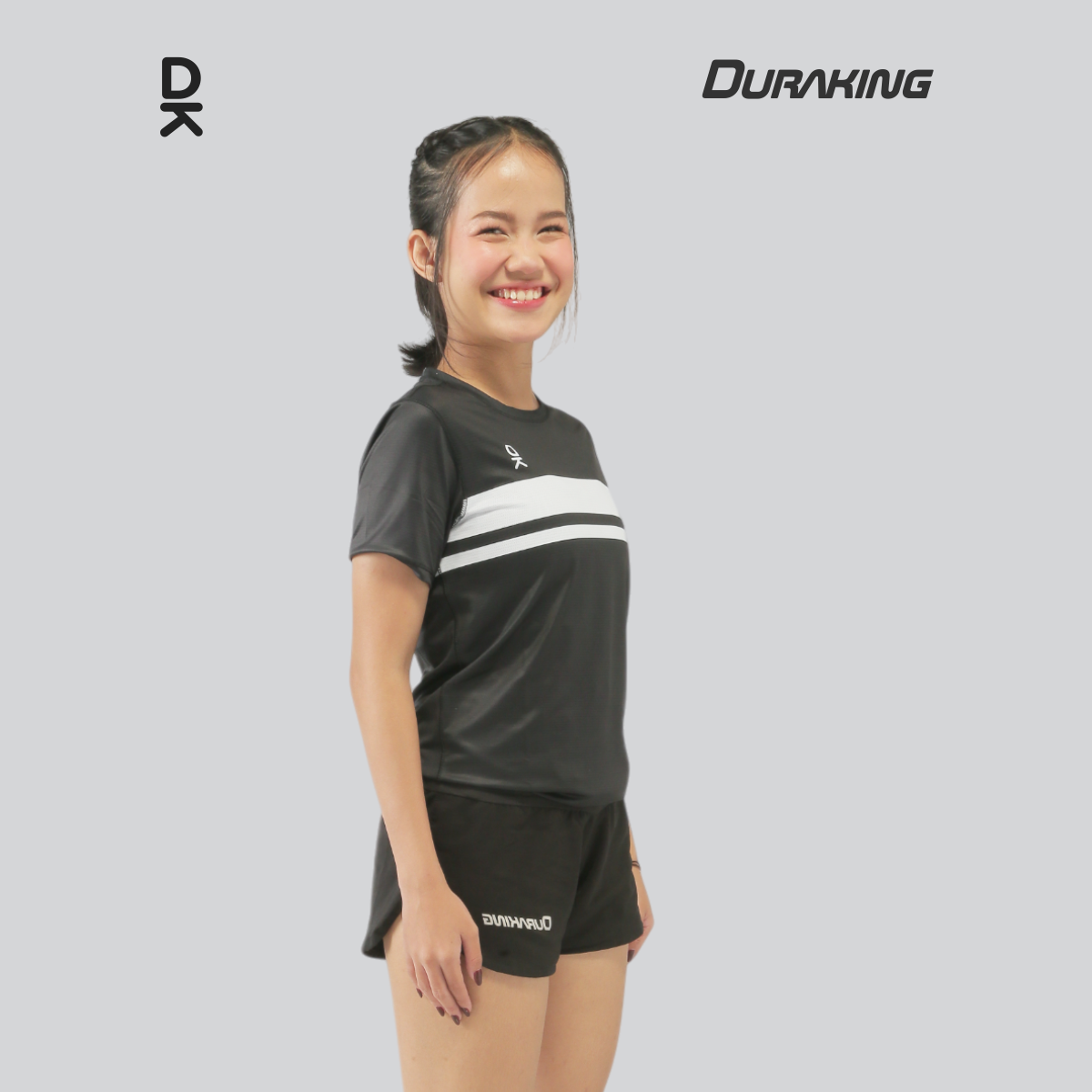 Duraking Jersey Lari Lengan Pendek Wanita - Ad Pro Series