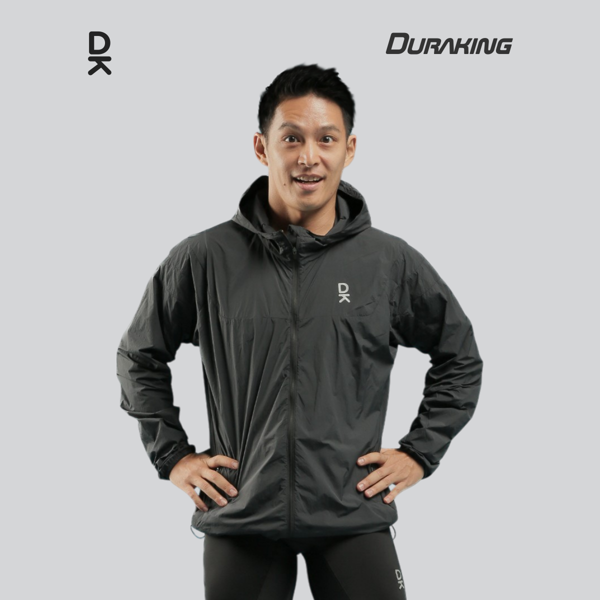 Duraking Jaket Windbreaker Pria Nylon - Aeroshield
