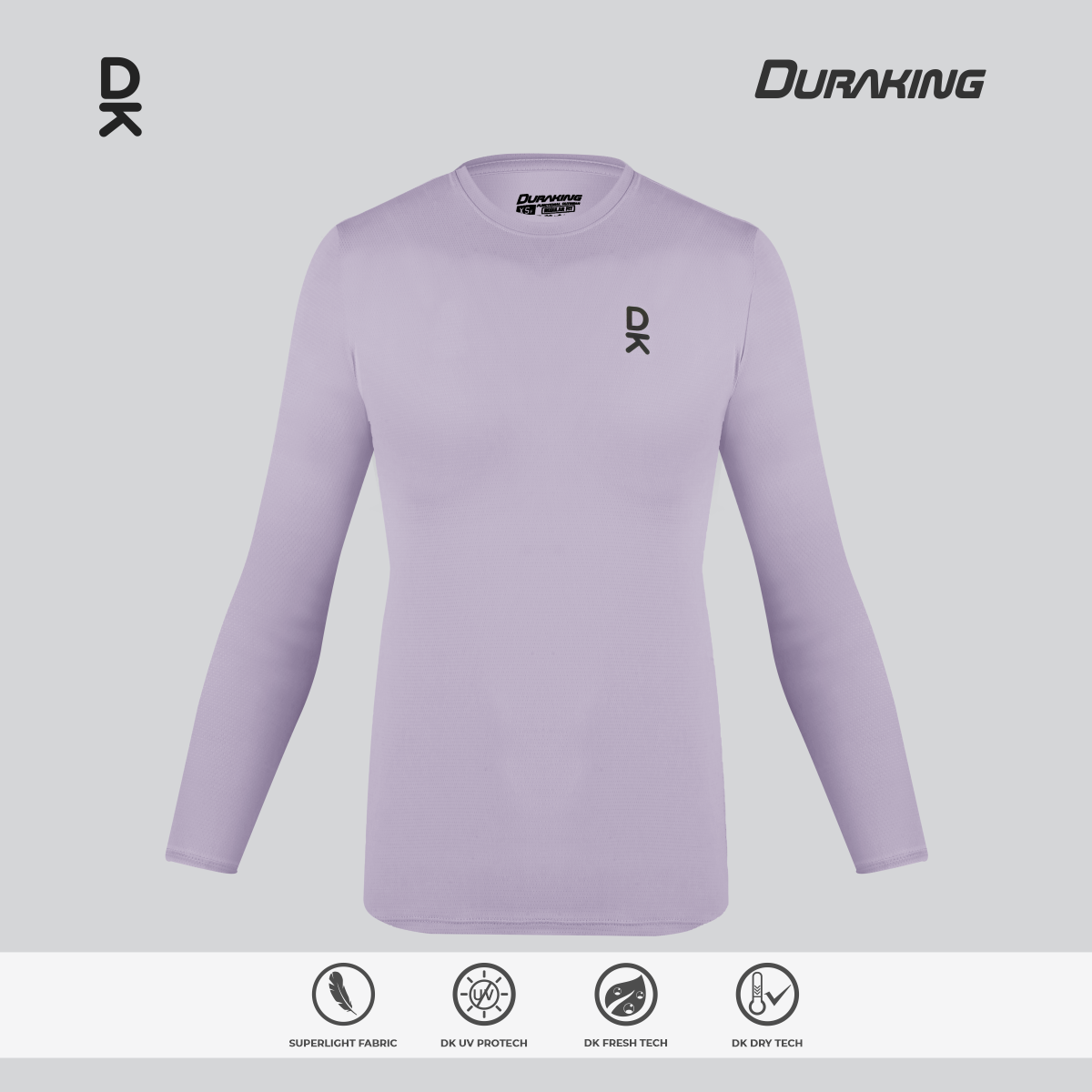 Duraking Jersey Olahraga Wanita Longsleeve Super Light Series Upgraded