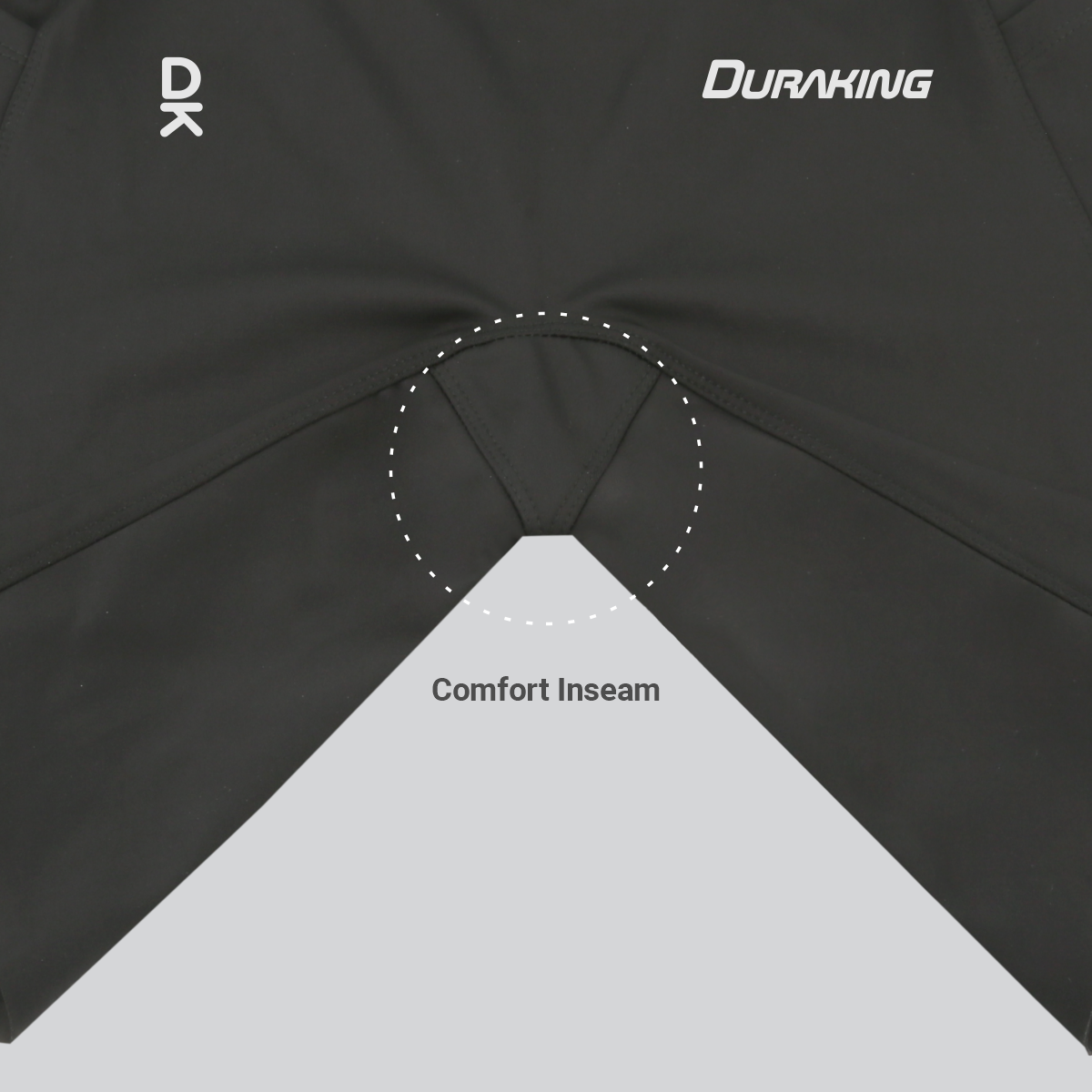 Duraking Celana Legging Panjang Compression Nylon Olahraga Wanita - Running
