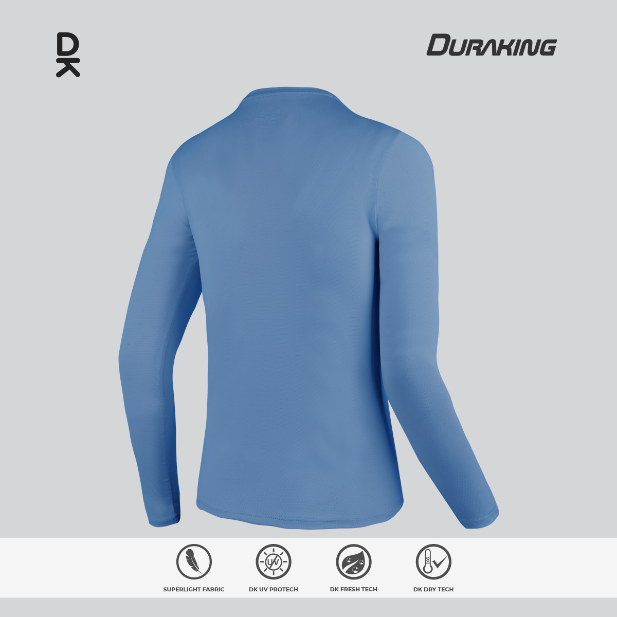 Duraking Jersey Olahraga Wanita Longsleeve Super Light Series Upgraded