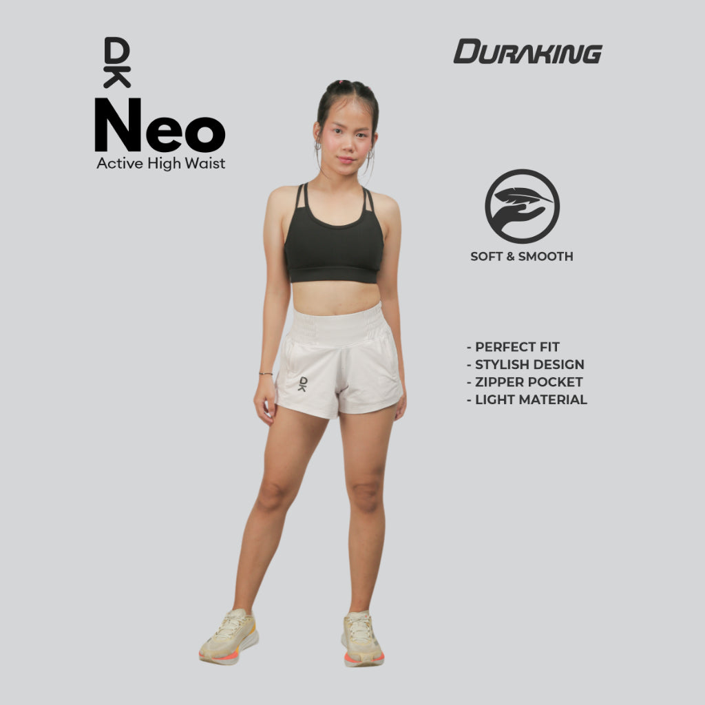 Duraking Celana Pendek Olahraga Wanita High Waist - Neo Active High Waist