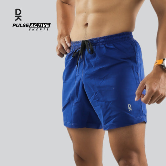Duraking Celana Pendek Unisex Pulse Active Shorts Mid-Rise Lined Running Gym