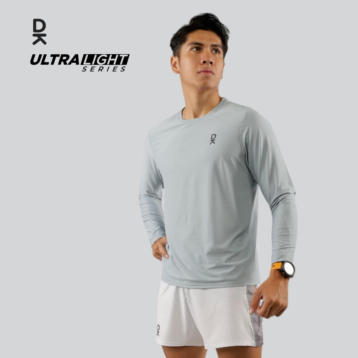 Duraking Jersey Olahraga Pria Lengan Panjang Ultra Light Series dryfit
