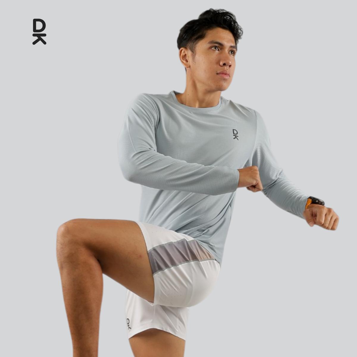 Duraking Jersey Olahraga Pria Lengan Panjang Ultra Light Series dryfit