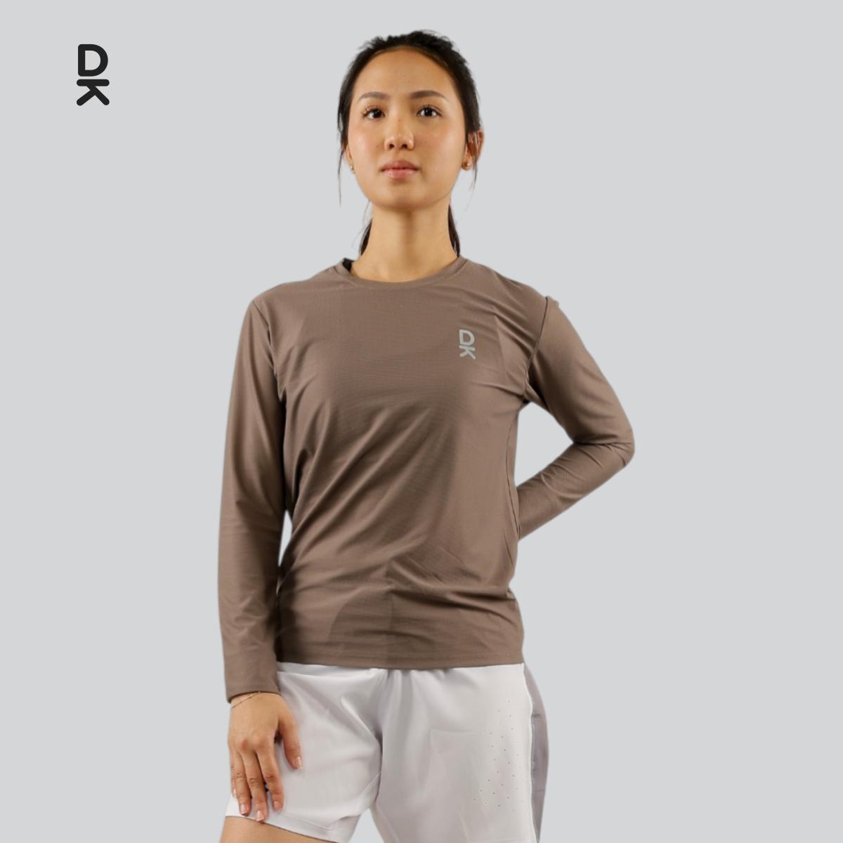 Duraking Jersey Olahraga Wanita Lengan Panjang Ultra Light Series dryfit
