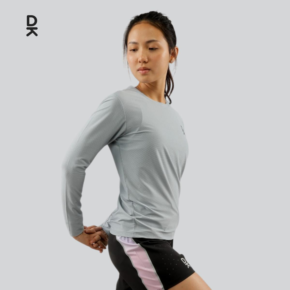 Duraking Jersey Olahraga Wanita Lengan Panjang Ultra Light Series dryfit