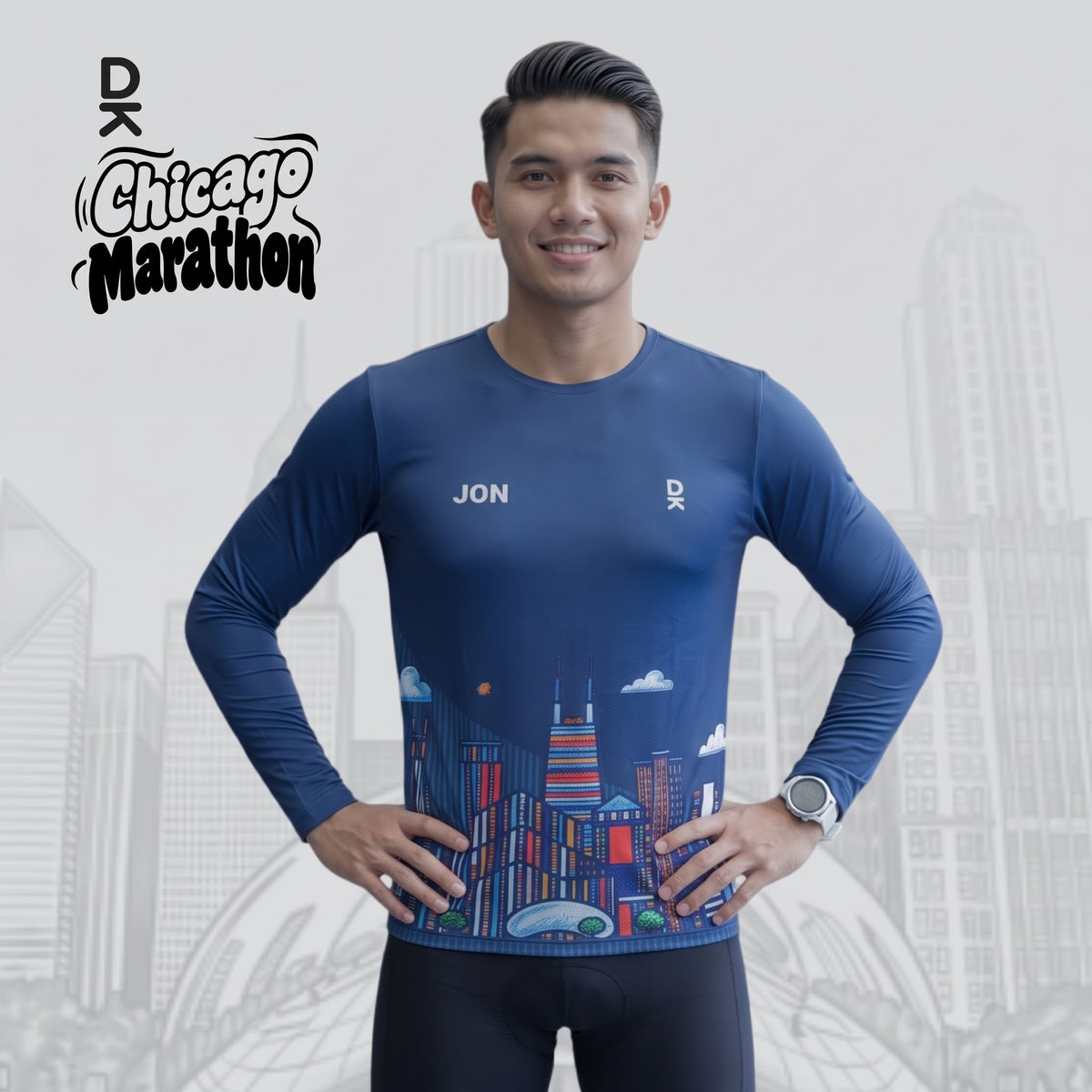 DURAKING JERSEY LARI PRIA - CHICAGO MARATHON 2026