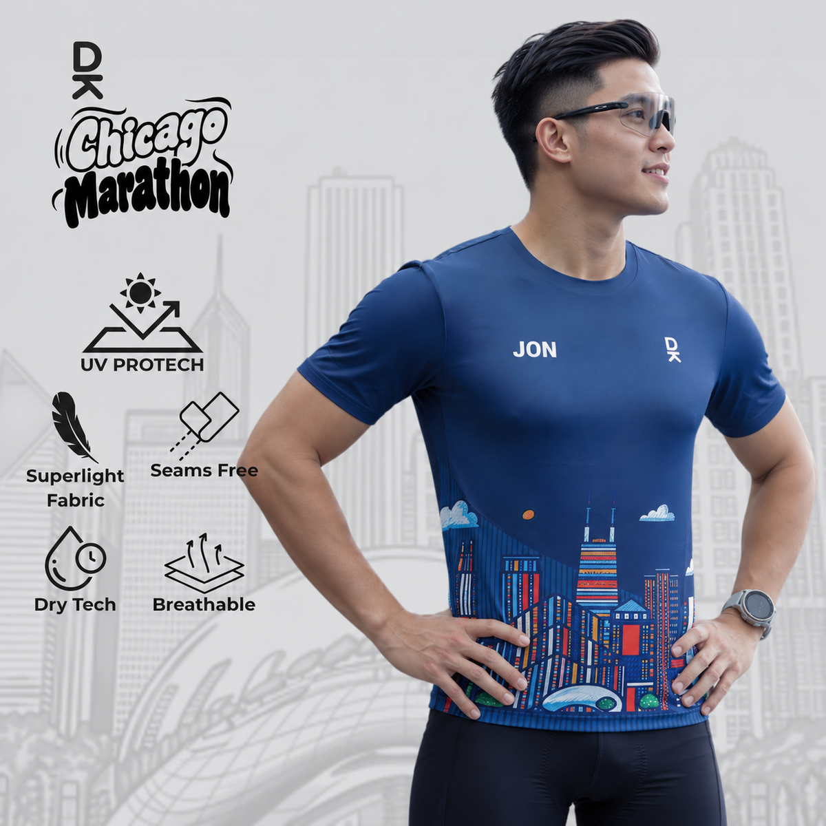 DURAKING JERSEY LARI PRIA - CHICAGO MARATHON 2026